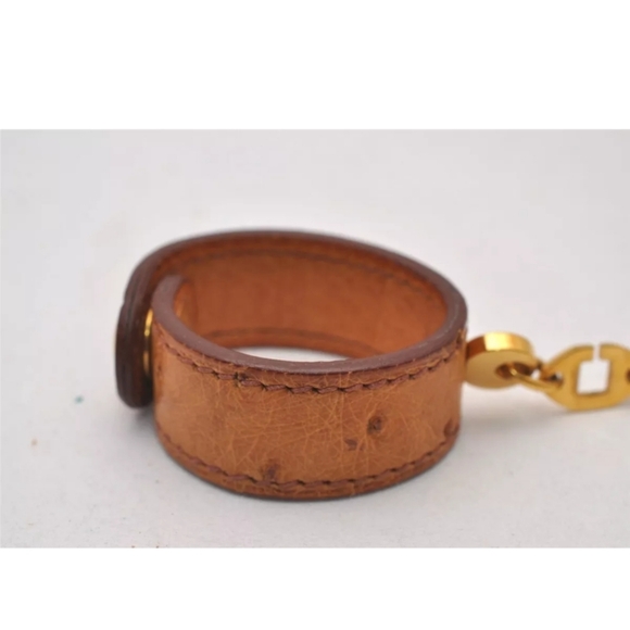 Authentic HERMES Nomade Glove Holder Leather Beige/Gold & Box - Picture 3 of 12